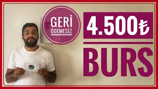 TEV BURSU 4500₺ GERİ ÖDEMESİZ BURSTÜRK EĞİTİM VAKFI BURS BAŞVURUSU NASIL YAPILIRKARŞILIKSIZ BURS [upl. by Eseuqram]