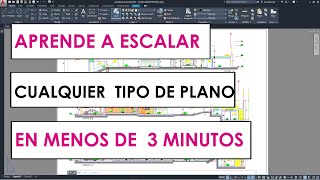 Como escalar en Autocad desde Layout bien explicado  2020 [upl. by Eldnik]