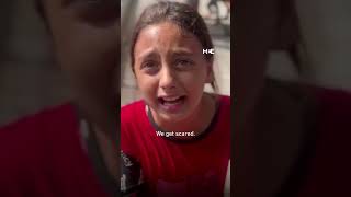 Gazan child ‘We just want to go home’ [upl. by Amabil20]