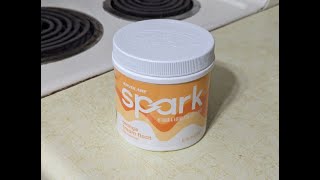 AdvoCare Spark Energy Drink Orange Cream Float Canister Review [upl. by Lind]