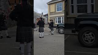 Camborne Trevithick Day Cornish Pipers cornwall travel cornish [upl. by Belen]