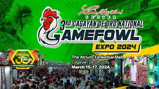 3rd Cagayan De Oro National Gamefowl Expo 2024 [upl. by Ahusoj]