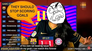 Barcelonas commentators reaction on 8 goals by Munich 😂😂 BARCELONA VS BAYERN MUNICH  2  8 [upl. by Heyde]