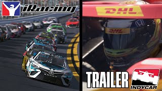 IRacing Is The BEST for NASCAR Console Gaming  Indycar Game Trailer Leaked [upl. by Doe175]