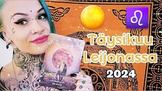 🌕♌ Täysikuu Leijonassa 2024 Asiat Menee Villiksi ♌🌕 [upl. by Remsen]