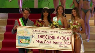 Miss Terme Colà 2023 FINALE [upl. by Hanahs]