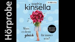 Sophie Kinsella Muss es denn gleich für immer sein Hörprobe [upl. by Arim]