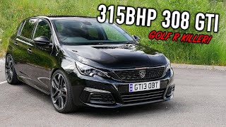 Sams STAGE 2 Peugeot 308 GTI is a Golf R KILLER [upl. by Ivel]