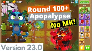 Monkey Meadow Medium Apopalypse Guide  BTD 6 2023 Updated 4K  No Monkey Knowledge [upl. by Hearsh]