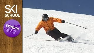 Expert Ski Lessons 72  Body Position Long Turns [upl. by Atsillak863]