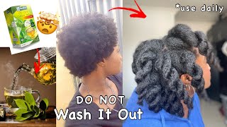 Shocking Results You Will Never Stop Using This POTENT Tea for Overnight Hair Growth [upl. by Bartram755]