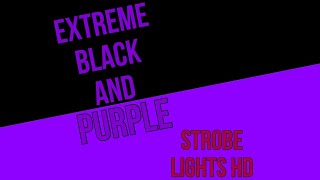 1 Hour Extreme Fast Purple Strobe Lights SEIZURE WARNING [upl. by Noraf]