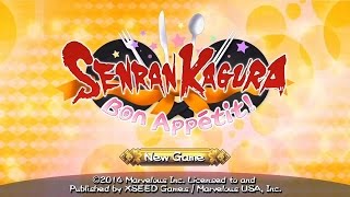 Senran Kagura Bon Appetit  75 Minute Playthrough PS Vita [upl. by Anzovin]