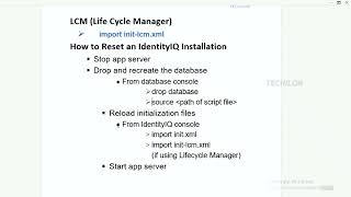 How to Reset Sailpoint IIQ  How to DeleteInitialize Sailpoint Database [upl. by Jae626]