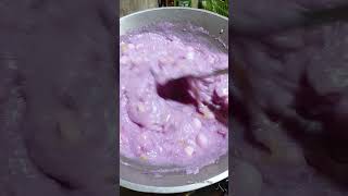 Ube sampelot morning food gardening harvest nature love meal [upl. by Pier]