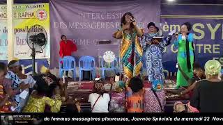 Intercession des femmes messagères pleureuses  journée spéciale du 22 Novembre 2023 [upl. by Dominy]