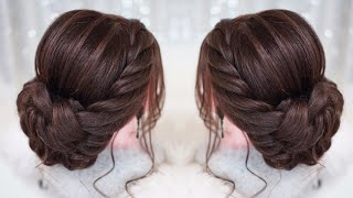 The most elegant hairstyles  Cute hairstyle idea [upl. by Irik]