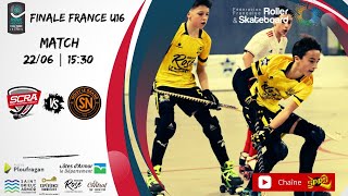 RinkHockey  Finales U16  SCRA StOmer 24 CS NoisyLeGrand [upl. by Lladnyk400]