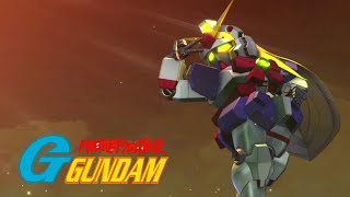 Nobel Gundam vs Knight Superior Dragon  Mobile Suit G Gundam  SD Gundam G Generation Cross Rays [upl. by Norrv]