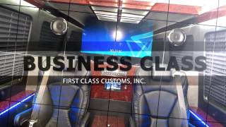 First Class CustomsInc Custom VIP Sprinters Sprinter Shuttles Custom Limo Party Buses amp MORE [upl. by Kavanagh]