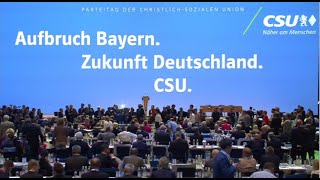 CSUParteitag live aus München 181019 [upl. by Anael]