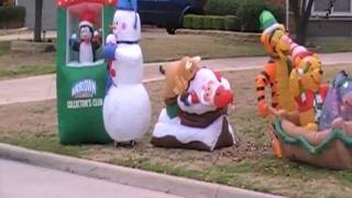 Inflatables Christmas Decoration [upl. by Ahsimed]