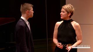 Joyce DiDonato Master Class January 2016 Handel’s “Cara sposa” from Rinaldo [upl. by Lunetta180]