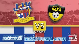 JJK  Kajaanin Haka 1482022 klo 1830 Miesten Kakkonen [upl. by Irra438]