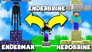 SEPERATING ENDERBRINE INTO HEROBRINE IN MINECRAFT [upl. by Raoul376]