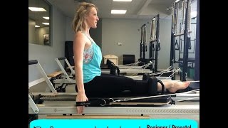 Pilates Reformer Workout Beginner Friendly [upl. by Reine]