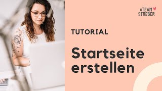 Elementor Startseite Erstellen 2021 [upl. by Aneehsirk]