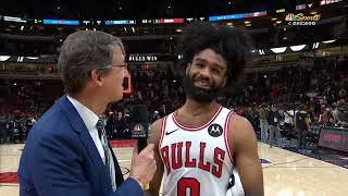 Coby White Postgame Interview  Charlotte Hornets vs Chicago Bulls  12623 [upl. by Durr438]