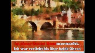 Ich hab mein Herz in Heidelberg  mit Text [upl. by Marutani]