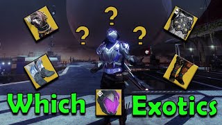 What are the best hunter exotics for Void 30 and Witch Queen [upl. by Ecaroh]