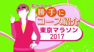 東京マラソン2017勝手にコース紹介 [upl. by Monty]