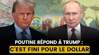 TRUMP VS POUTINE  LA BATAILLE POUR LAVENIR DU DOLLAR ET LA DÉDOLLARISATION [upl. by Atilrac]