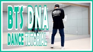 Dance Tutorial BTS  DNA Count  Mirrored 안무배우기 [upl. by Teagan]