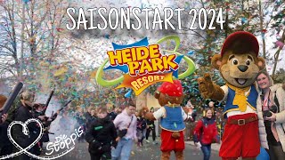 Heide Park Resort 2024  SAISONSTART  Neue Saison neue Abenteuer 😈☀️ [upl. by Melise]