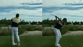 Rickie Fowler Slow Motion Iron Golf Swing DowntheLine 2018 [upl. by Zenas]