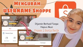 Cara Mengubah Username Shopee tanpa hapus akun terbaru 2023 [upl. by Euphemie]