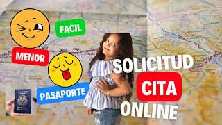 Cita online para pasaportes de menores de edad RD [upl. by Adnohsal]