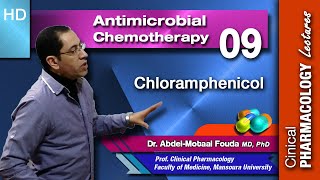 Antimicrobial Chemotherapy Ar Lecture 09 Chloramphenicol [upl. by Ytte548]