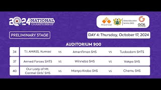 NSMQ2024 PRELIMINARY STAGE  ARMED FORCES SHTS VS WINNEBA SHS SHS VS VAKPO SHS [upl. by Rees]