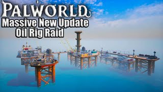 Palworld Sakurajima Update New Oil Rig Raid Boss [upl. by Osy918]