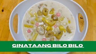 GINATAANG BILOBILO NA MAY LATIK  SAMPELOT RECIPE  Nida’s Vlogs America [upl. by Datha394]