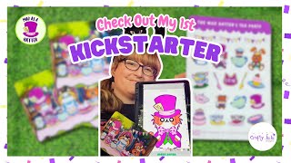 ✨ Come Check Out My First Kickstarter 🥳 Alice In Wonderland Meets My Cats 💜 Pledge Now 💜 [upl. by Negaem]