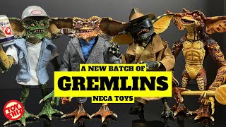 2022 NEW BATCH OF GREMLINS  The Brain amp Demolition 2 Pack  NECA Toys [upl. by Vinna]