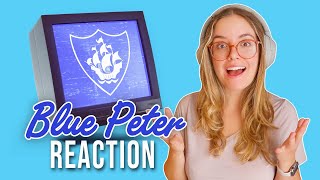 WHAT IS BLUE PETER  First time watching CLASSIC Blue Peter [upl. by Nagam]