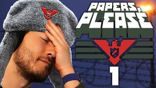 MY ADHD NIGHTMARE  Papers Please  Part 1 [upl. by Nnire481]