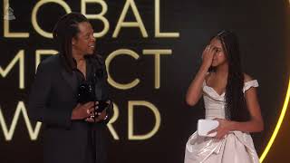 JAYZ Accepts Dr Dre Global Impact Award  2024 GRAMMYs Acceptance Speech [upl. by Burgwell]